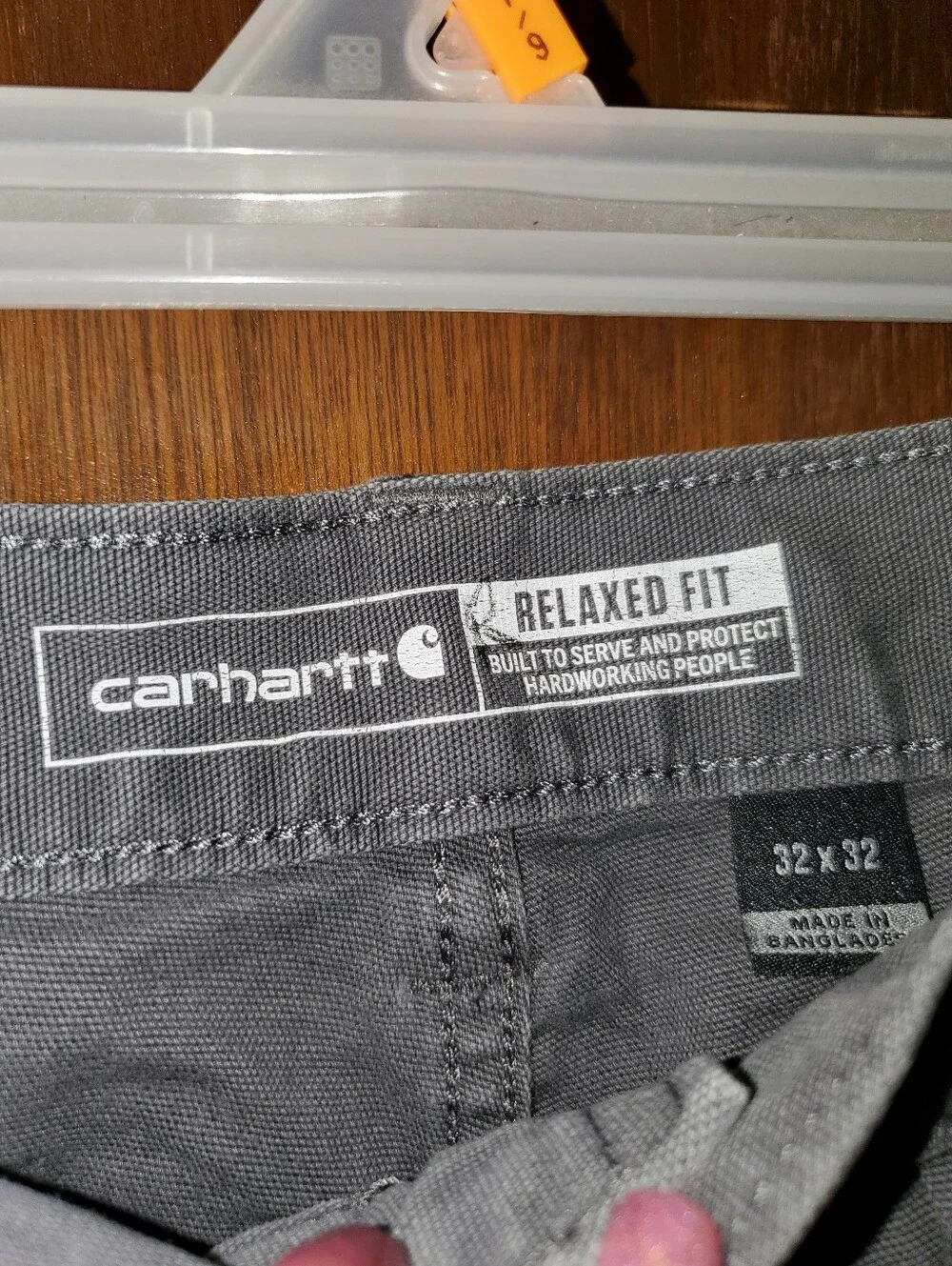 Carhartt note last